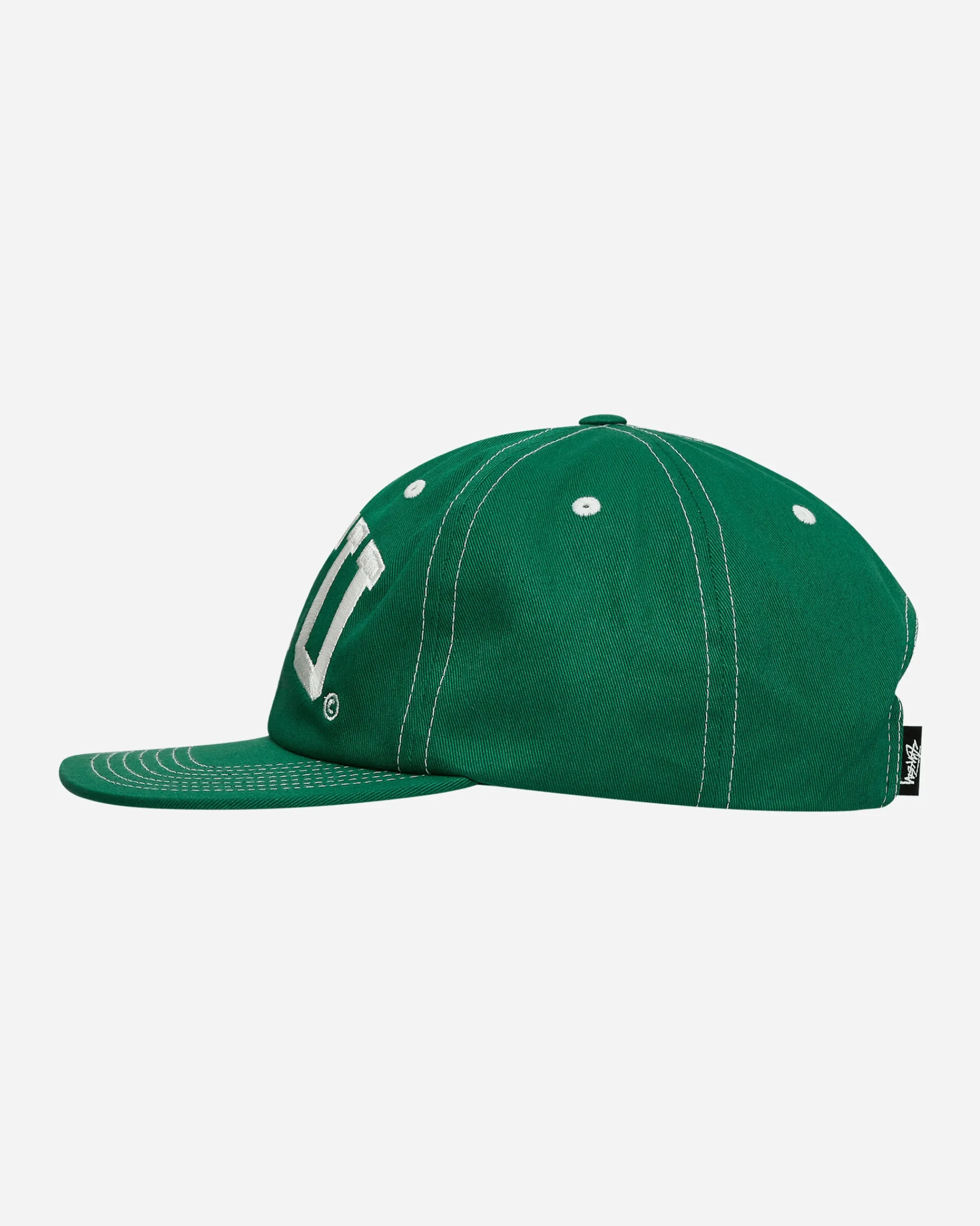 Stüssy Hats|Hats^STU Arch Strapback Cap Green