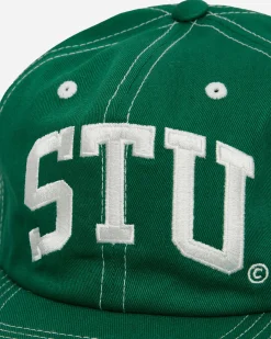 Stüssy Hats|Hats^STU Arch Strapback Cap Green