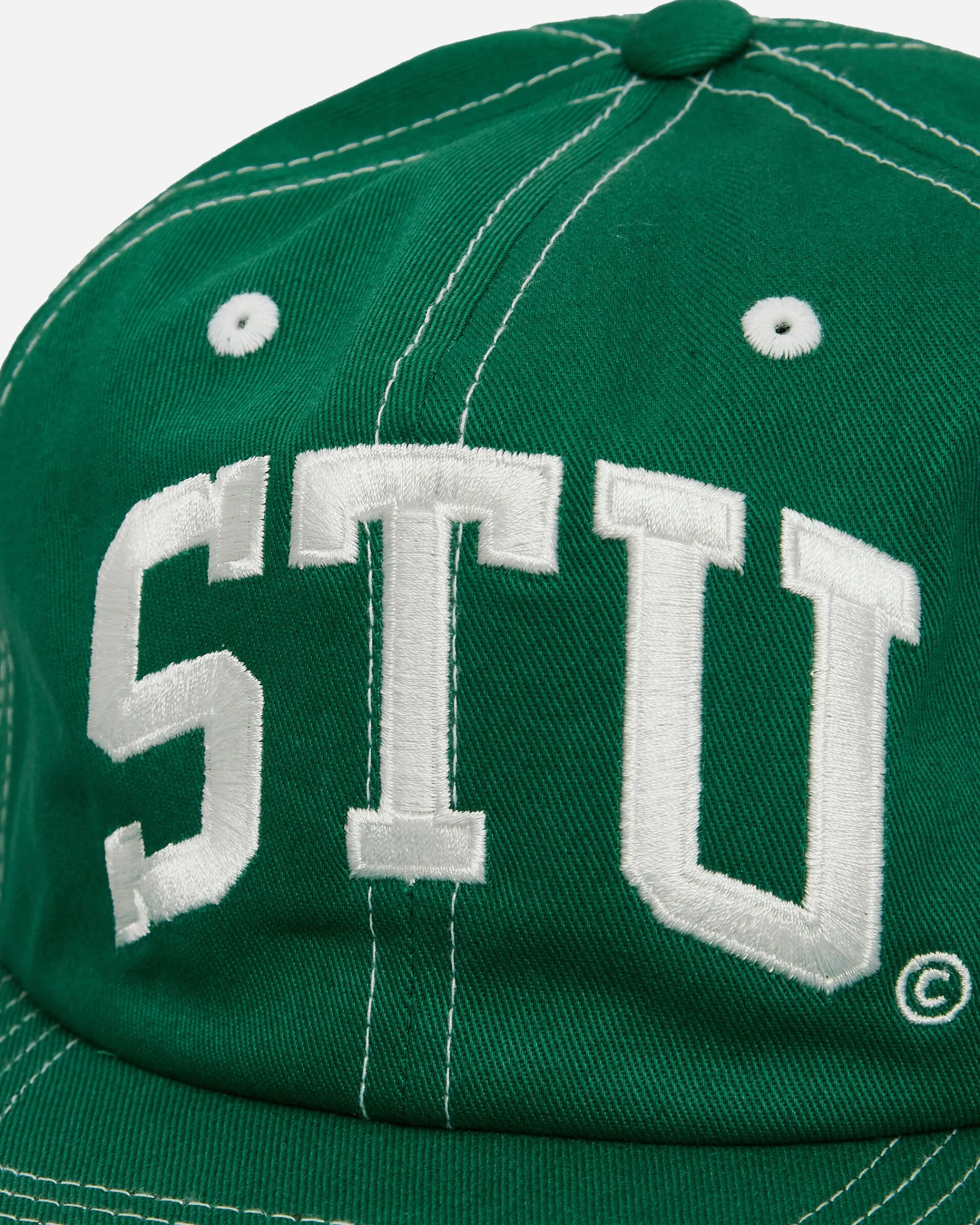 Stüssy Hats|Hats^STU Arch Strapback Cap Green
