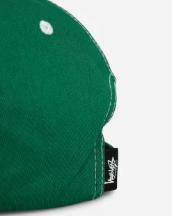 Stüssy Hats|Hats^STU Arch Strapback Cap Green