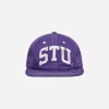 Stüssy Hats|Hats^STU Arch Strapback Cap Purple