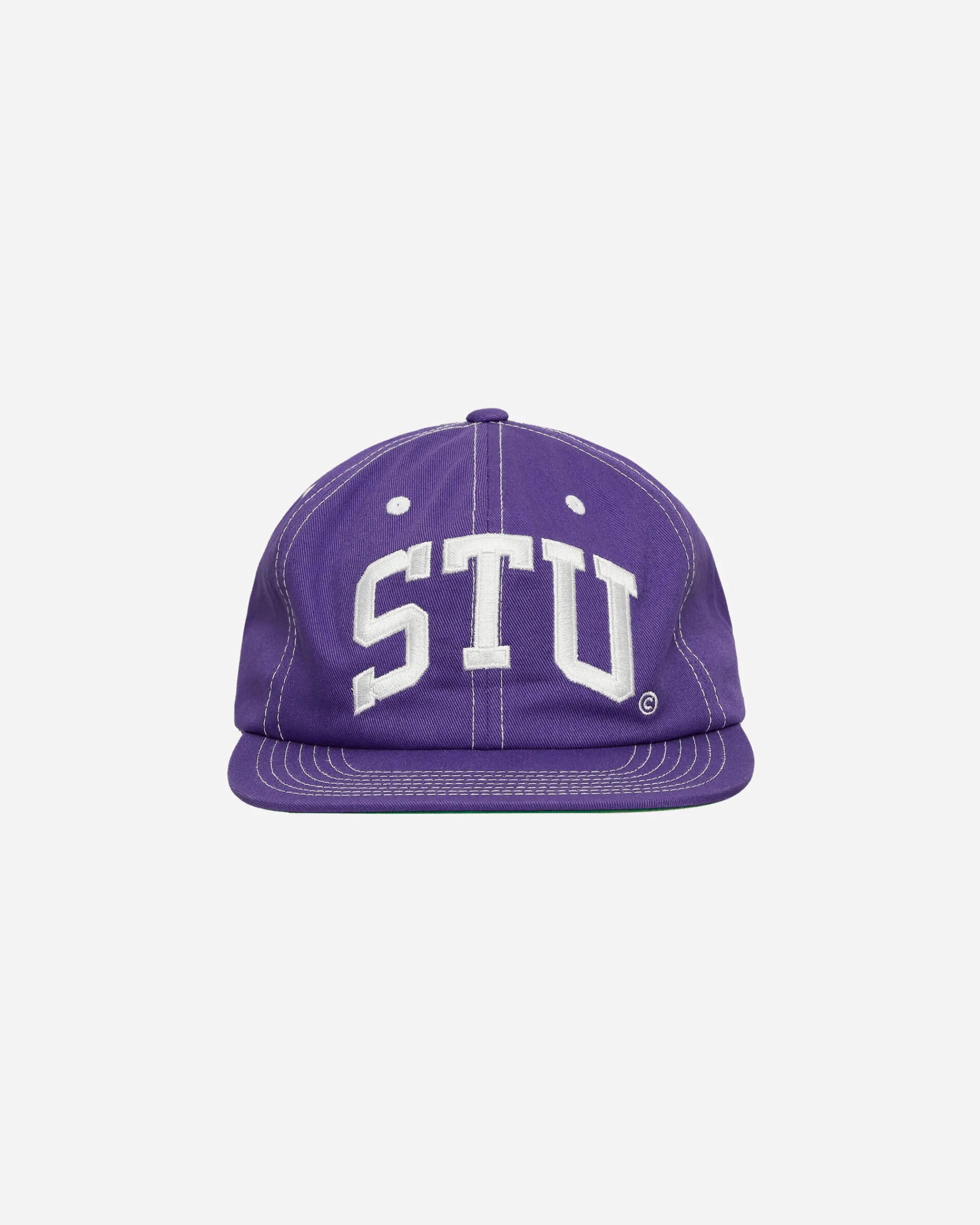 Stüssy Hats|Hats^STU Arch Strapback Cap Purple