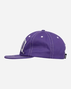 Stüssy Hats|Hats^STU Arch Strapback Cap Purple