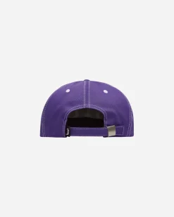 Stüssy Hats|Hats^STU Arch Strapback Cap Purple