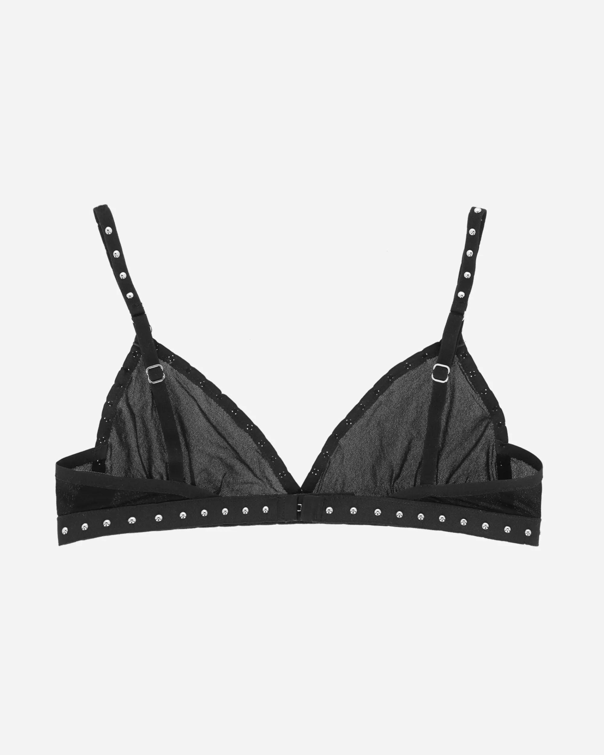 Priscavera Underwear^Studded Bra Black