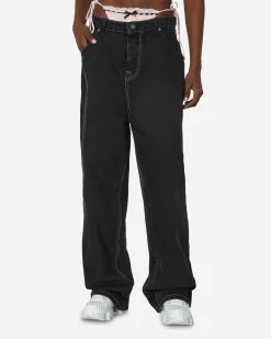 Nii Hai Pants^Studs Baggy Jeans Grey Wash