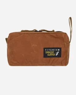 Dangle Supply Bags And Backpacks|Bags And Backpacks^Stuff Sack Waxed Canvas Accessory Bag Brown