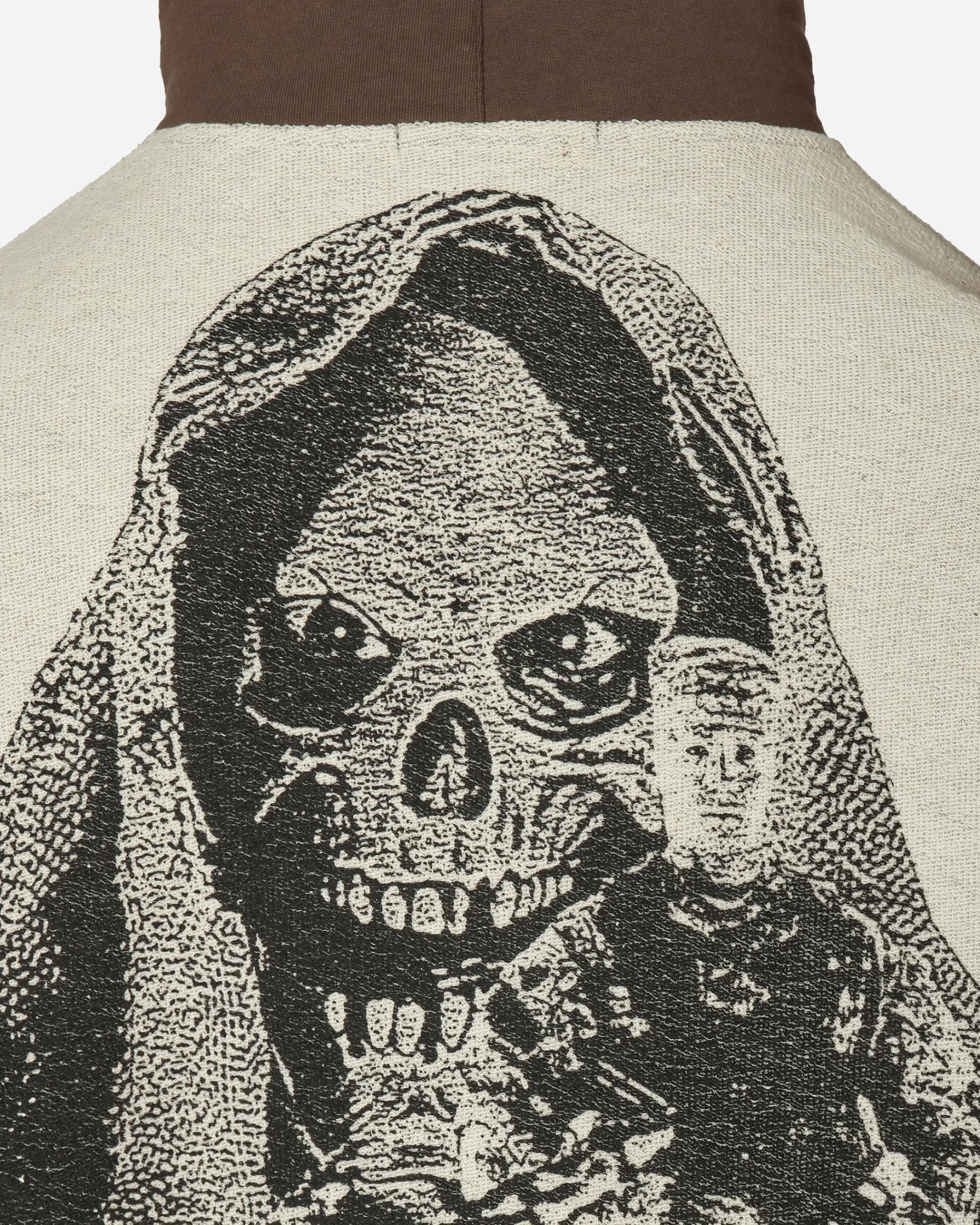 Iuter Sweatshirts^Stupid Humans Reverse Hoodie Brown