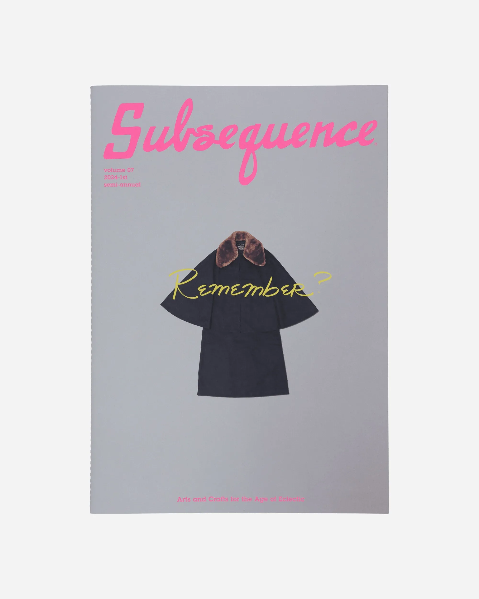 visvim Magazines^Subsequence Vol. 7 Magazine