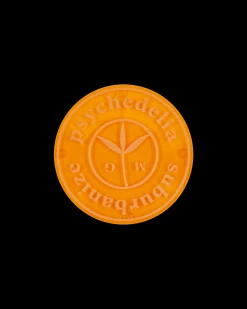 Mister Green Objects^Suburbanize Psychedelia Bong Coaster Orange