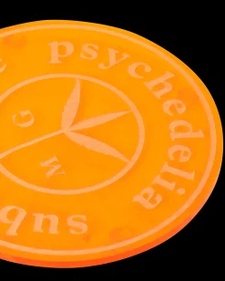 Mister Green Objects^Suburbanize Psychedelia Bong Coaster Orange