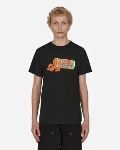Pleasures T-Shirts^Suck Washed T-Shirt Black