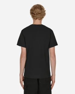 Pleasures T-Shirts^Suck Washed T-Shirt Black