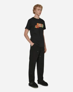 Pleasures T-Shirts^Suck Washed T-Shirt Black