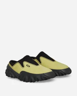 Oakley Factory Team Sandals And Slides^Suede Chop Saw Mules Celery / Black