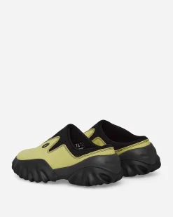 Oakley Factory Team Sandals And Slides^Suede Chop Saw Mules Celery / Black