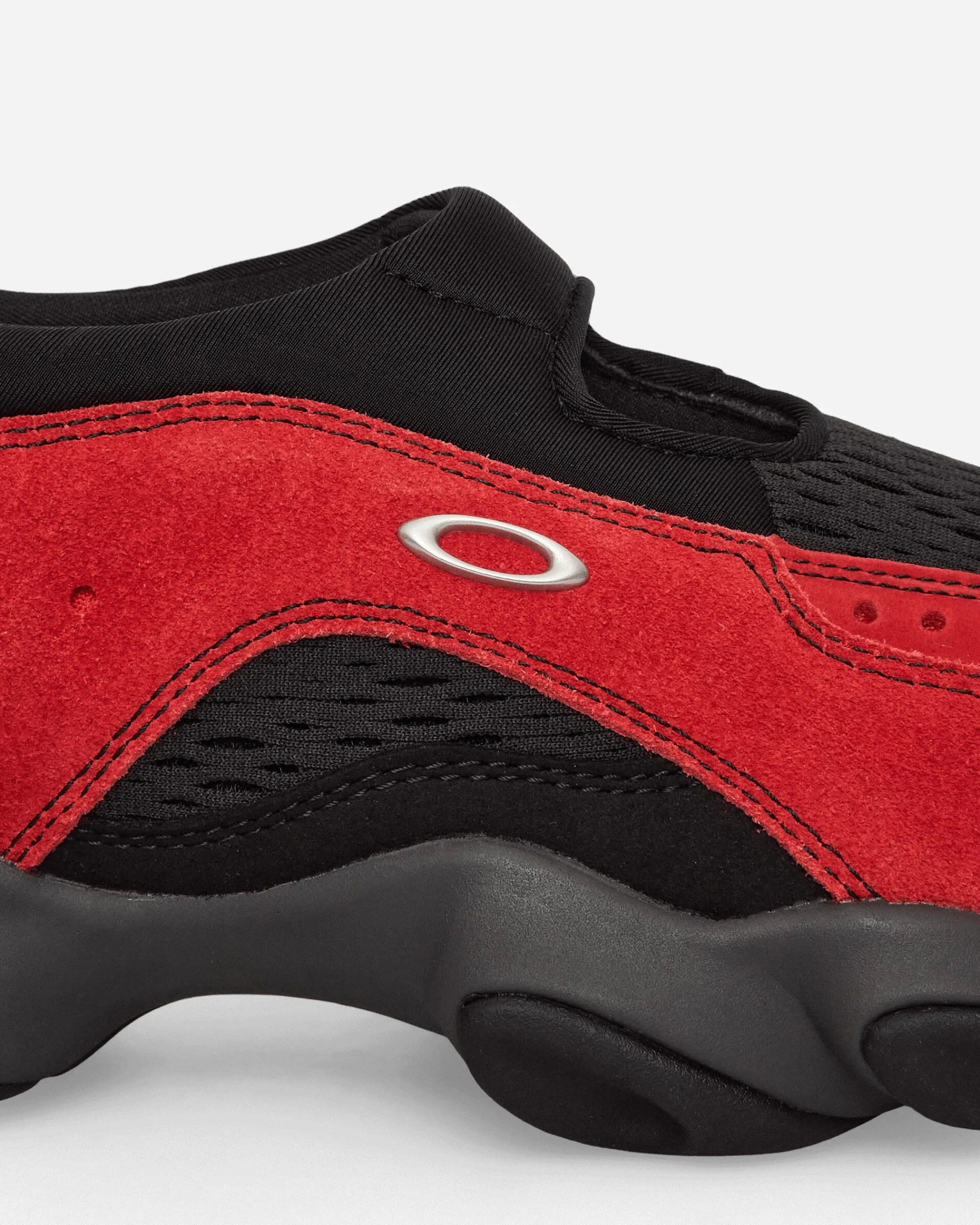 Oakley Factory Team Sandals And Slides^Suede Flesh Sandals Lava / Black