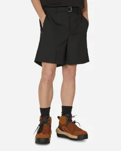 sacai Shorts^Suiting Shorts Black