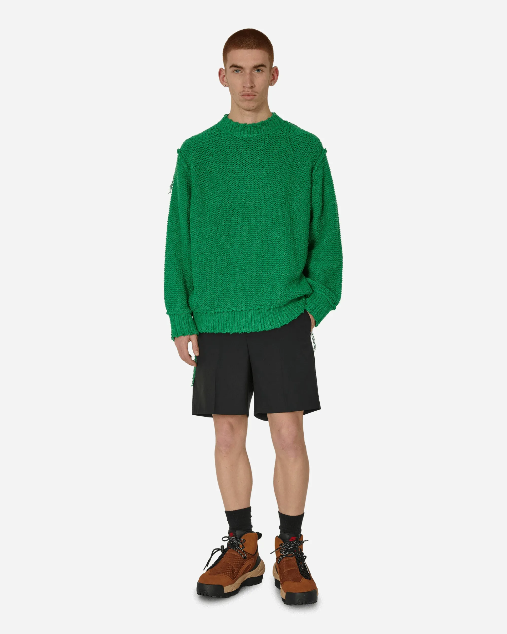 sacai Shorts^Suiting Shorts Black