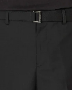 sacai Shorts^Suiting Shorts Black