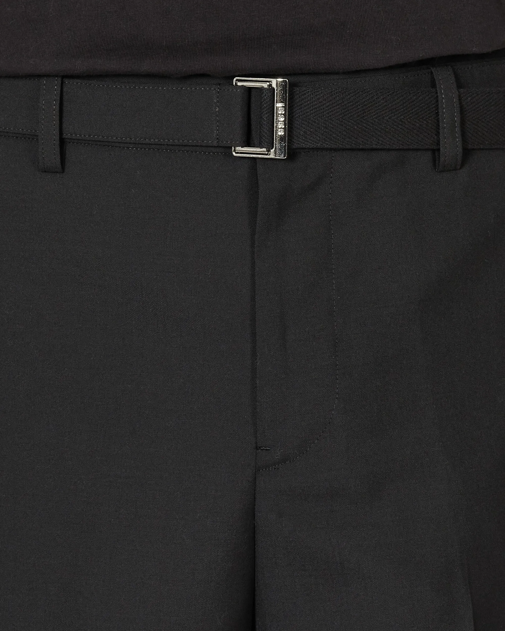 sacai Shorts^Suiting Shorts Black