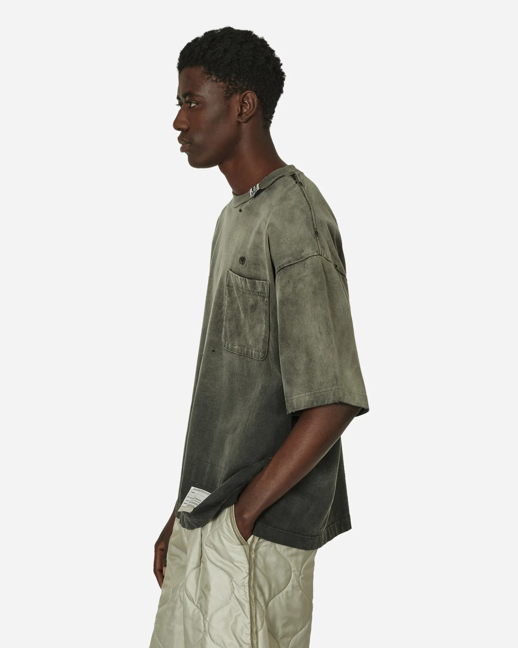 Maison MIHARA YASUHIRO T-Shirts^Sun Faded T-Shirt Black