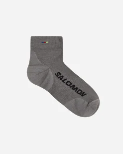 Salomon Underwear^Sunday Smart Ankle Socks Shark Skin