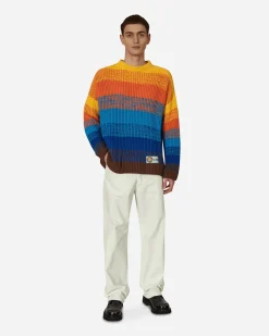 Camp High Knitwear^Sunset Rib Knit Sweater Multicolor