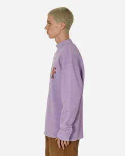 ERL T-Shirts^Surf Patch Longsleeve T-Shirt Purple