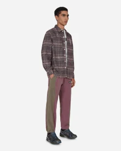 Pleasures Shirts^Surfing Flannel Shirt Pink