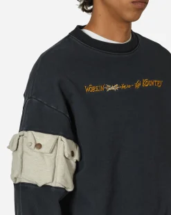 KAPITAL Sweatshirts^SWT Knit 2Tones Nickel 8