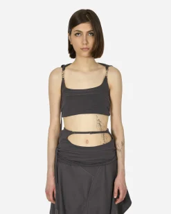 Toile Studios Underwear^System Hooded Bra Charcoal
