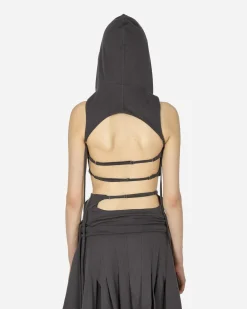 Toile Studios Underwear^System Hooded Bra Charcoal
