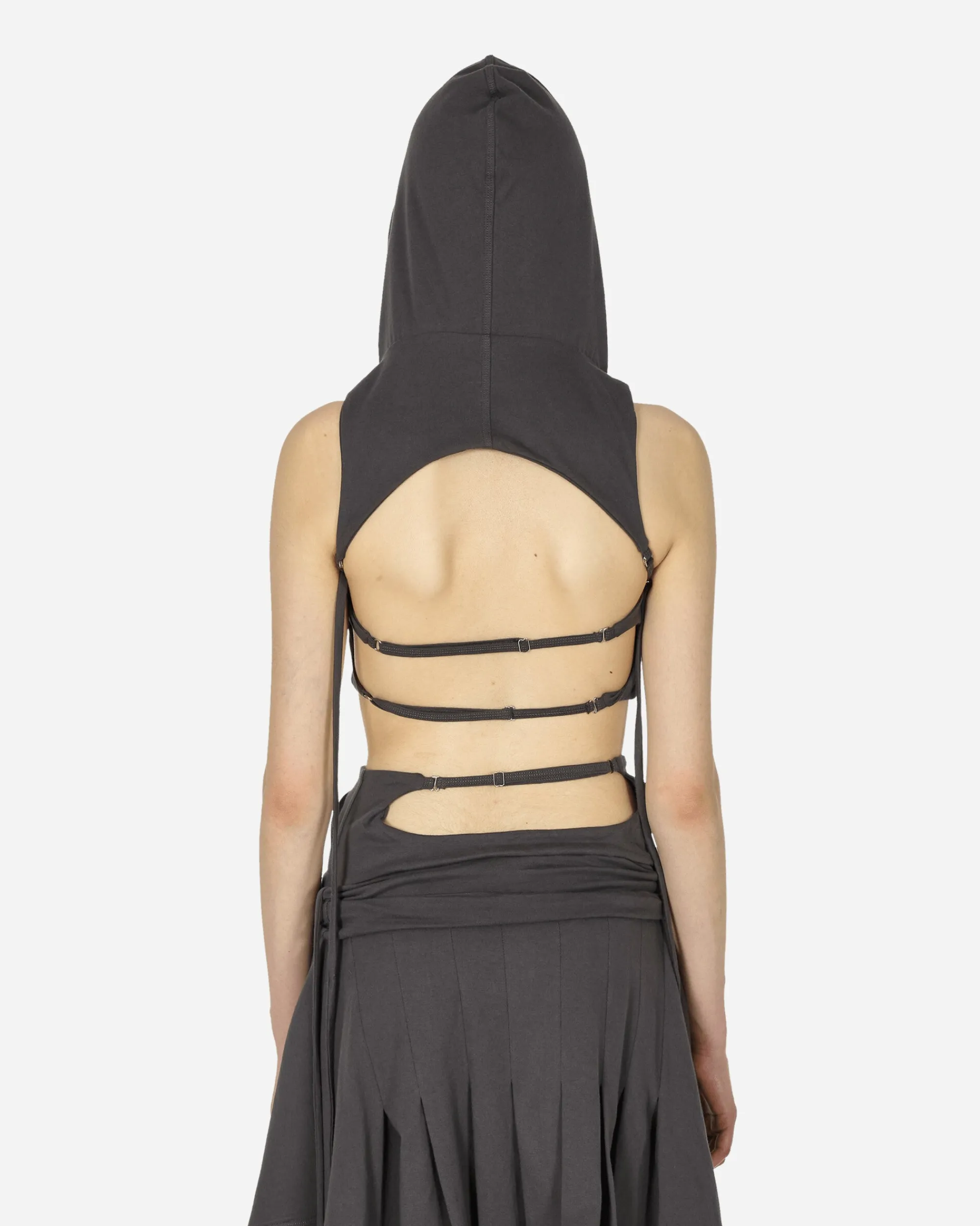 Toile Studios Underwear^System Hooded Bra Charcoal