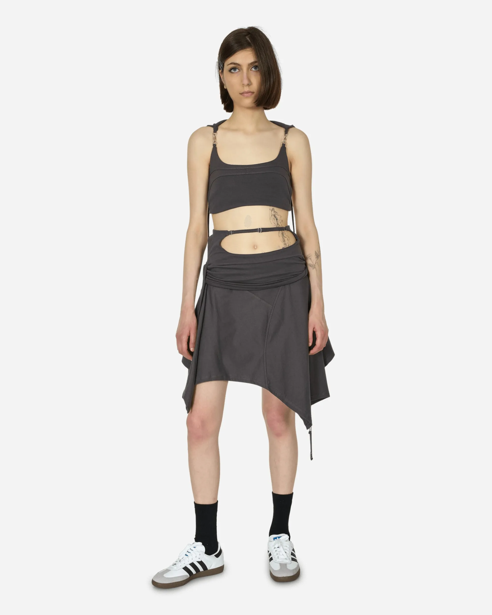 Toile Studios Underwear^System Hooded Bra Charcoal