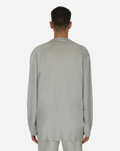A-Cold-Wall* T-Shirts^System Lounge Longsleeve T-Shirt Grey