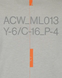 A-Cold-Wall* T-Shirts^System Lounge Longsleeve T-Shirt Grey