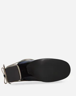Simona Vanth Classic Shoes^Tango Brush-Off Leather Heels Navy