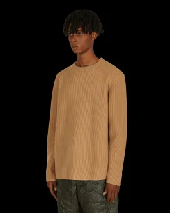 Dries Van Noten Knitwear^Task Crewneck Sweater Brown