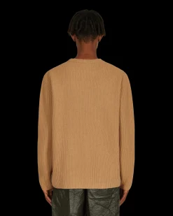 Dries Van Noten Knitwear^Task Crewneck Sweater Brown