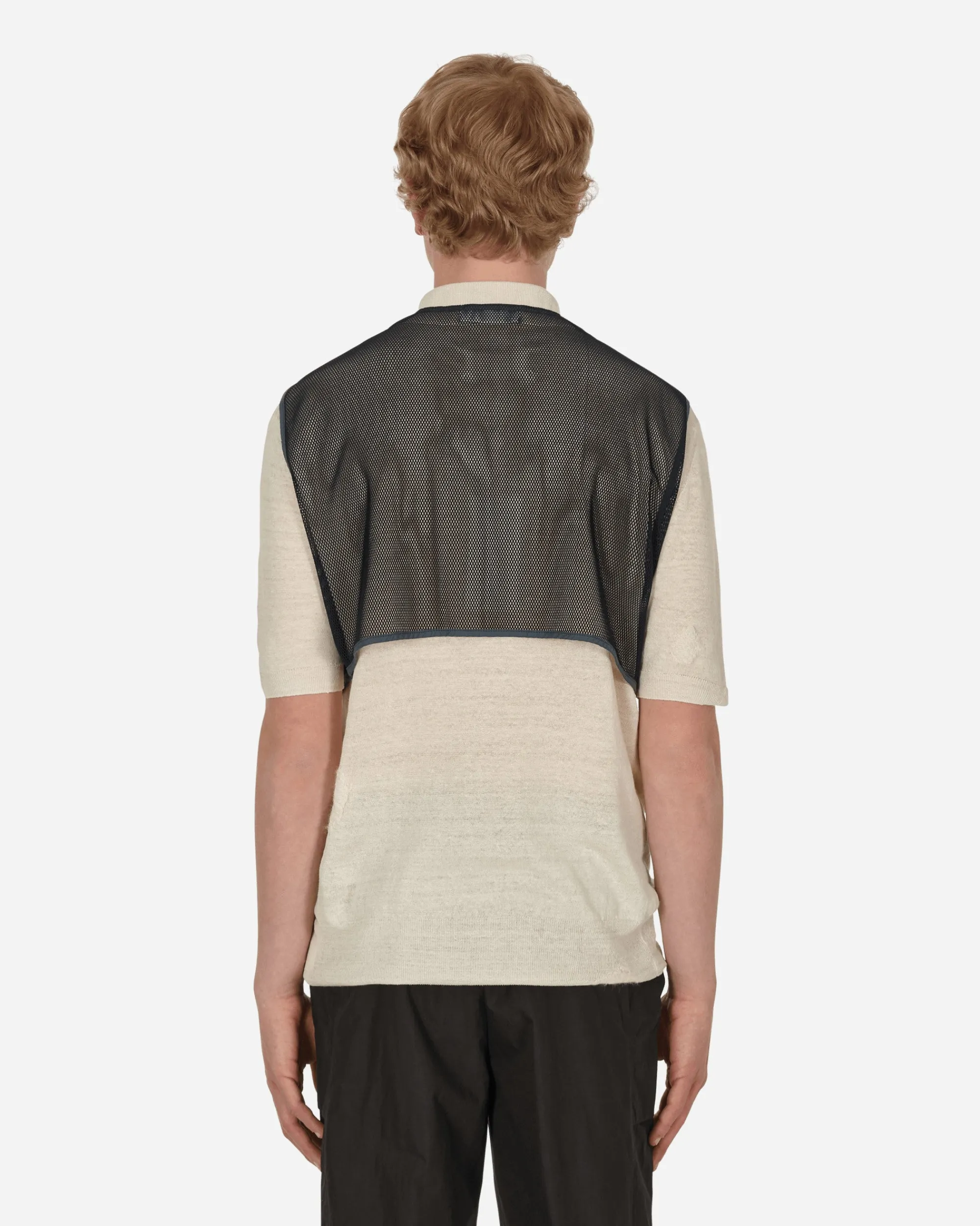 Stone Island Shirts^TELA COTONE LINO FIAMMATO-TC Garment Dyed Shortsleeve Jacket Yellow