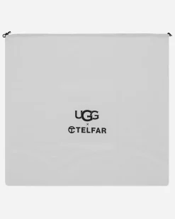 UGG Bags·Tote|Bags·Tote^Telfar Medium Crinkle Leather Shopper White