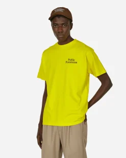 Public Possession T-Shirts^Tempel T-Shirt Yellow
