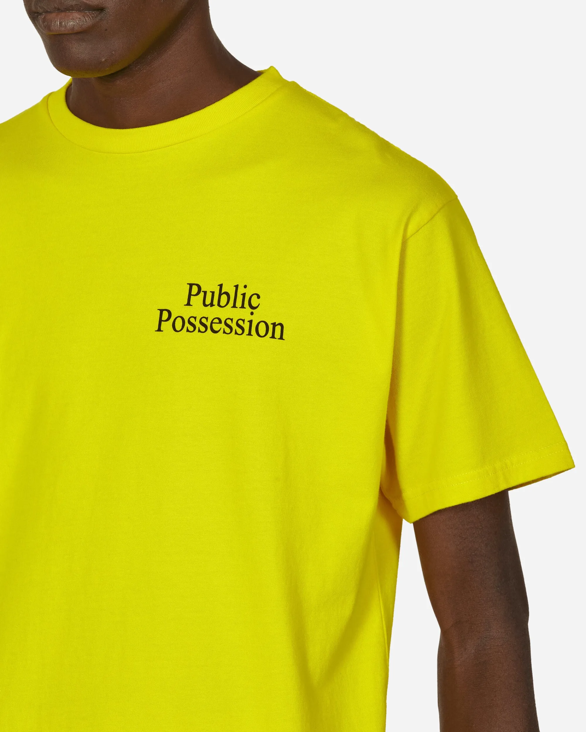 Public Possession T-Shirts^Tempel T-Shirt Yellow