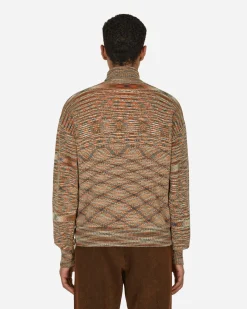 Aries Knitwear^Temple Space Dye Turtleneck Multicolor