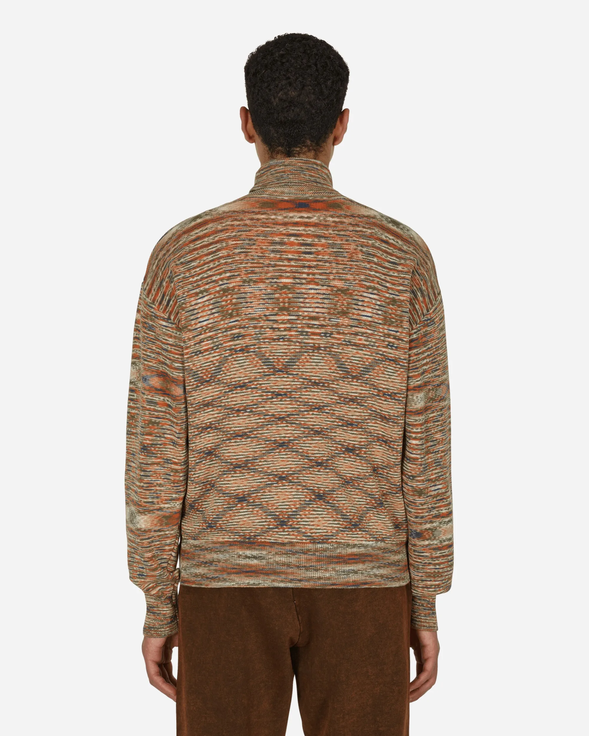 Aries Knitwear^Temple Space Dye Turtleneck Multicolor