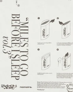 Rayon Vert Magazines^Teo Giovanni Poggi “Miles To Go Before I Sleep” Zine Multicolor