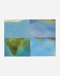 Serapis Textile^Terra Grid Place Mat Multicolor