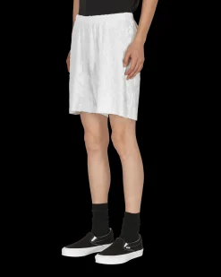 ERL Shorts^Terry Shorts White