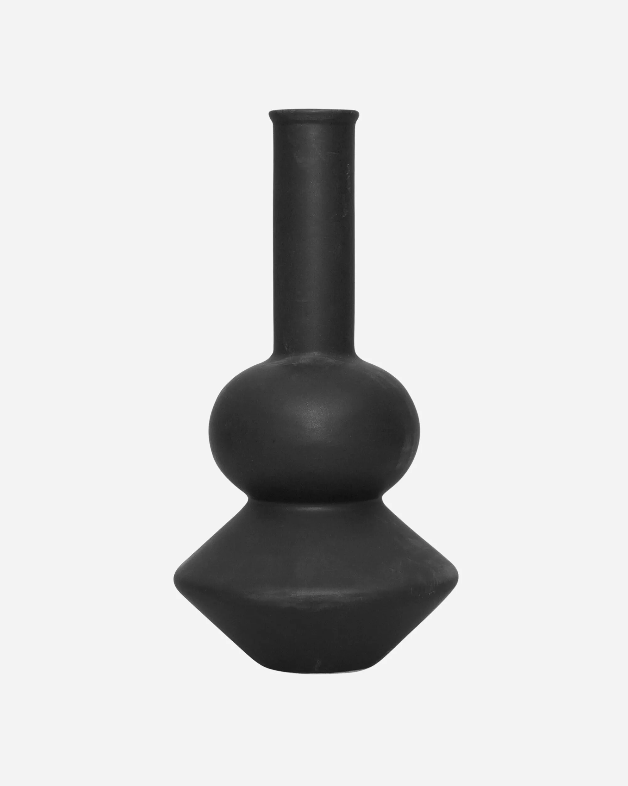 Summerland Ceramics High Times^The Land Yatch Bong Matte Black